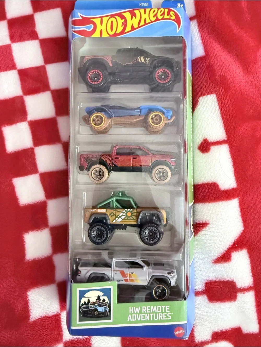 Hot Wheels HW Remote Adventures 5-Pack - Multi-Color Toy Vehicles
